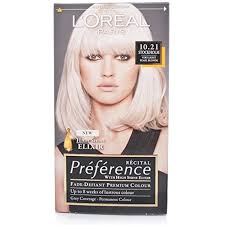 Recital Preference By L Oreal Paris 10 21 Stockholm Very Light Pearl Blonde By L Oreal Paris Be Sure To C Loreal Hair Color Loreal Hair Color Blonde Loreal