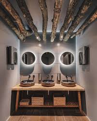 Wood Interior Design Ideas On Instagram Kak Vam Dizajn Bathroom Detail From Ba Coffee Shop Decor Interior Design Examples Coffee Shop Design