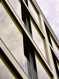 Sefar Vision Fabric Interlayer For Glass Gold Glass Facades Glass Design Architecture