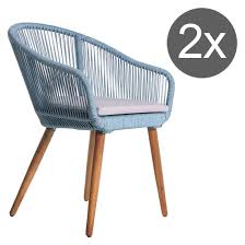 Outliv Lille Diningsessel Set 2tlg Akazie Rope In 2020 Gartenstuhle Gartenmobel Sitzgelegenheiten