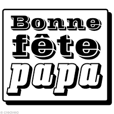 Tampon Texte Bonne Fete Papa Tampon Bois Creavea À l'époque il n'existait que la fête des mères, et c'est alors que la fille d'un ancien soldat de la. tampon texte bonne fete papa