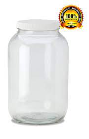 Amazon Com Paksh Novelty 1 Gallon Usda Kombucha Fermentation Glass Jar With White Plastic Lid Kitche Kombucha Fermentation Clear Glass Jars Gallon Glass Jars