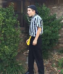 Diy costumes referee costume female shirt in 2020 whistle good shirts kids homemade pin on creative football with en women s baby girl. Umpire Diy Halloween Costume Stewardship At Home