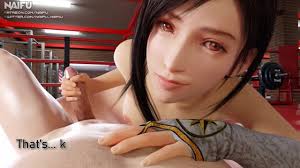 voiced Hentai JOI] Tifa's Initiation Part I [fully Animated, Gangbang,  Multiple Cumpoints] 