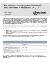 A number of exposure sites continue to be identified in nsw and queensland. Risk Assessment And Management Of Exposure Of Health Care Workers In The Context Of Covid 19 Interim Guidance