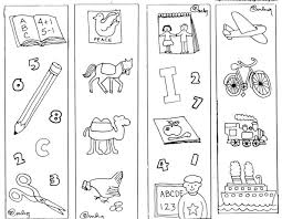 12 fun halloween crafts for kids. Adorable Bookmark Coloring Pages For Kids