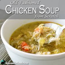 Easy chicken noodle soup will take you back to your childhood with each slurp. Old Fashioned Chicken Soup From Scratch Using A Whole Chicken Dishes Dust Bunnies