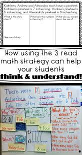 The 3 Read Protocol Is A Useful Strategy To Teach Students To Think About What Word Problems Are Askin Math Word Problems Math Words Math Word Problem Strategy