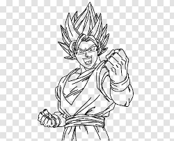 Among them are zarbon, a man bearing the same symbols as nok in the audience of the 28th world martial arts tournament, don kee, and the demons towa from dragon ball online and dragon ball xenoverse, and demigra from xenoverse and dragon ball heroes. Goku Line Art Gohan Black And White Vegeta Drawing Transparent Png