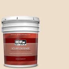 Behr Ultra 5 Gal 23 Antique White Extra Durable Flat Interior Paint Primer 172005 The Home Depot In 2021 Behr Ultra Durable Flats Flat Interior