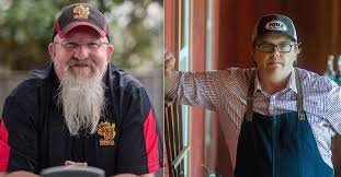 They are the bbq pitmasters, the leading cooks of america's burgeoning barbecue circuit, where reputations and respect ride on the virtues of one perfectly glazed rib. Pitmasters Dinner Series Featuring World Champions Bill Gillespie Chris Hart The Smoke Shop Bbq