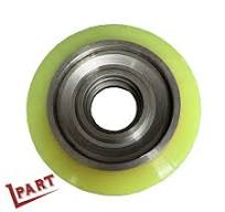 Green PU Load Wheel 267X114X180mm for Nichiyu Forklift Truck Tcm Forklift  Truck