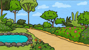 Image Result For Cartoon Garden Country Gardening Pond Small Ponds