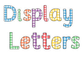 Hello, many thanks for visiting this site to find printable letter cut out template. Gingham Alphabet And Number Display Cut Outs K 3 Teacher Resources