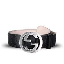 Black And Silver Gucci Belt Gucci Mens Belt Logo Embossed Black Leather 411924 Gucci Men Mens Belts Leather Silver