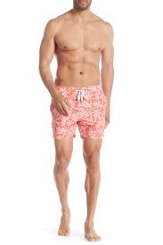 onia charles tropical print swim trunks hautelook