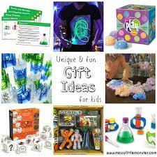 Get unique gift ideas, discover this year's top gifts and choose the best gift for everyone on your list. Unique And Fun Gift Ideas For Kids Messy Little Monster