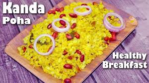 Kanda Poha Breakfast Recipe Maharashtrian Recipe Chirer Polao Recipe Maharashtrian Recipes Quick Recipes Snacks Breakfast Recipes