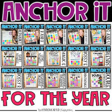 Printable Kindergarten Anchor Charts For The Year Phonics Anchor Charts
