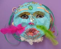 Masques à fabriquer pour le carnaval, masques du carnaval pour le déguisement des enfants : Fabrication Masques Carnaval Venise Ecole Maternelle