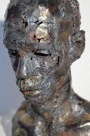 Portraits In Metal Sculpture On Behance Welding Art Sculpture Metal Sculpture
