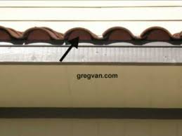 Clay Roof Eave Closure Birds And Pest Prevention Roofing Ideas Youtube