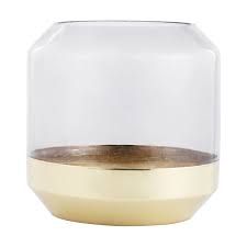 Brass Look Hurricane Candle Holder Kmart Hurricane Candle Holders Candle Holders Decorative Jars