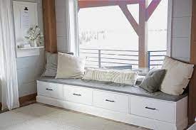 Window Seat With Drawers | Ana White