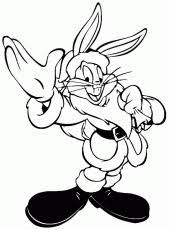 Download flowers coloring pages,free flowers to color Bugs Bunny Christmas Colouring Pages Coloring Home