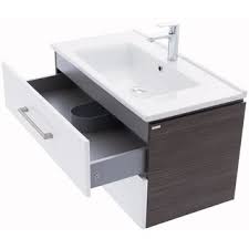 Waschtischschrank mit 1 schubkasten, 1 auszug und 1 innenblende in 800 mm breite. Badmobel Set Zlata 3tlg Waschtisch Unterschrank Led Spiegelschrank 499 00