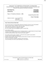 Https Pmt Physicsandmathstutor Com Download Maths A Level Past Papers Cie Paper 6 November 202005 20qp 20 20s1 20cie 20maths 20a Level Pdf