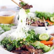 Easy Vietnamese Pork Bun Bowls Recipe Vietnamese Pork Recipes Vietnamese Recipes