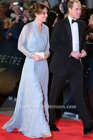 Kate Middleton Sky Blue Evening Dress Spectre London Premiere Tcd6374 Kate Middleton Dress Blue Evening Dresses Sky Blue Dress