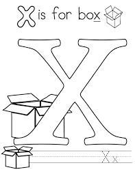 Full page printable alphabet coloring sheets in.pdf format. Letter X Coloring Page For Kids Bulk Color