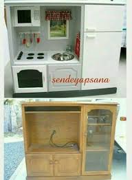 Oyuncak Mutfak Cocuk Oyuncaklari Ahsap Mutfaklar Oyuncak