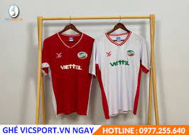 Cập nhật ltd viettel tại cúp c1 châu á nhanh chóng chính xác nhất trên thethao.vn. Ao Ä'a Banh Clb Viettel 2020 2021 Mau Tráº¯ng Vicsport