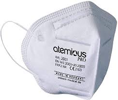 Occupational safety and health service in liestal, switzerland. Feineheimat Atemious Pro 10 X Komfort Vlies Ffp2 Atemschutzmaske Made In Germany Mit Zertifikat Ce 2163 Amazon De Bekleidung