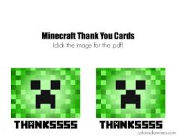 Minecraft Birthday Card Printable Free Free Minecraft Printables For Parties And Play Minecraft Birthday Minecraft Birthday Party Minecraft Printables