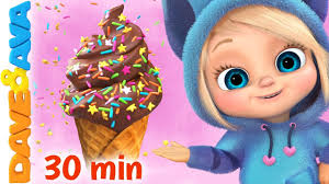 The Ice Cream Song Baby Songs And Nursery Rhymes Dave And Ava Youtube