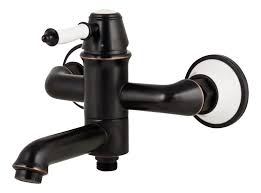 Bonade wasserfall bad wasserhahn schwarz waschtischarmatur waschbeckenarmatur einhebel. Wannenarmatur Im Vintage Look Schwarz Kupfer Calmwaters