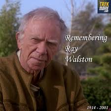 On his birthday, remembering Ray Walston, who played Boothby, the  groundskeeper at Starfleet Academy,