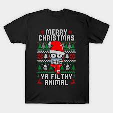 Merry Christmas Ya Filthy Animal T Shirt The Shirt List Merry Christmas Ya Filthy Merry Christmas Ya Filthy Animal Animal Tshirt