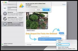 If you are using an apple mouse with only one button or. How Do I Delete Texts And Imessages On My Mac Appletoolbox