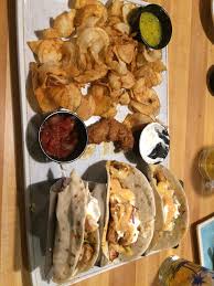 Check spelling or type a new query. Blackened Mahi Mahi Tacos Picture Of Snapperz Grill Steam Bar Morehead City Tripadvisor