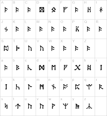 This runic translator can translate any normal text into runes language using our completely ᚠᚱᛖᛖ runic translator. Dwarf Runes Just In Case You Wanted To I Dunno Chisel Runes Into A Rock What Ever I Think It Kinda Cool Tolkien Fictional Languages Runes