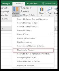 How To Spell Out Or Convert Numbers To English Words In Excel