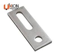 Union Photovoltaic Adapter Plate Made of Stainless Steel 80 X 30 X 5 mm for Hanger Bolts M10 Solar Panel Mounting