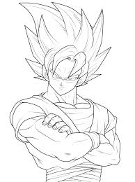 Coloring Pages Goku Printable Coloring Pages For Kids Dragon Ball Artwork Dragon Ball Art Dragon Ball Tattoo
