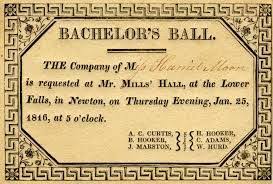 Invitation To A Bachelor S Ball Evening 1816 Invitations Etiquette Vintage Ephemera