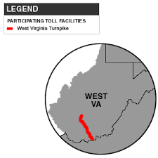 Toll Roads In West Virginia Map Nh E-Zpass